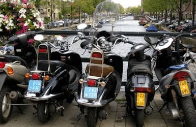brommer kenteken geel