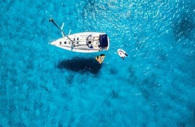 Boat on water