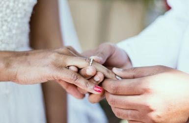Financial implications marrying wedding ring