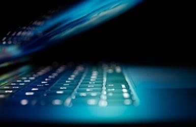 cybercrime cyber insurance laptop