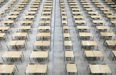 Classroom for exams